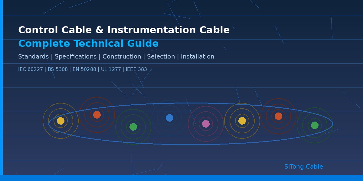 Control Cable (Instrumentation & Control Cable): Complete Technical Guide — Standards, Specifications, Construction & Selection for Industrial Applications