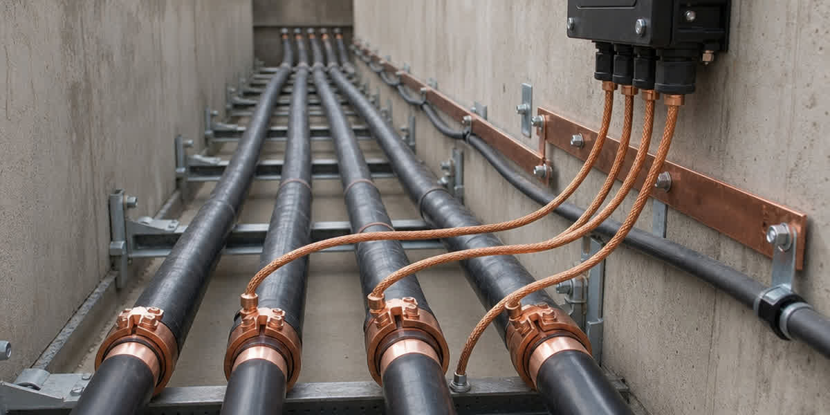 Medium & High Voltage Power Cable Sheath Bonding & Earthing: Metallic Screen Sizing, Circulating Currents, Standing Voltage & Bonding Systems (IEC 60287, IEC 60502-2, IEEE 575)