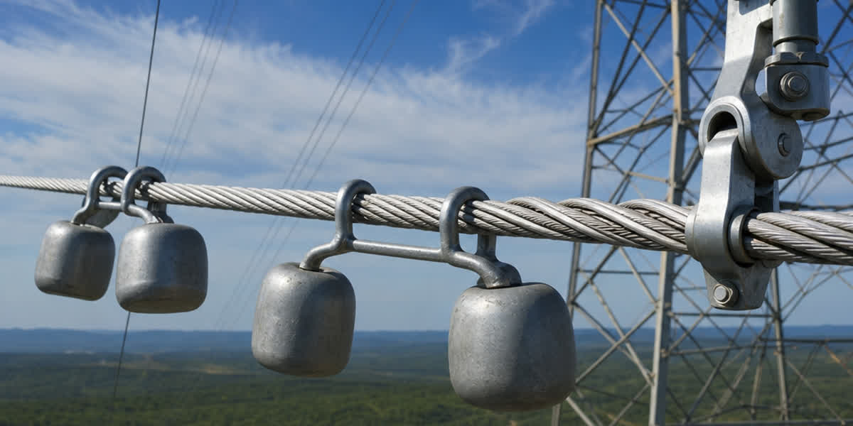 Overhead Conductor Aeolian Vibration and Fatigue Protection: Stockbridge Dampers, Helical Armour Rods and Spacer Damper Engineering Guide