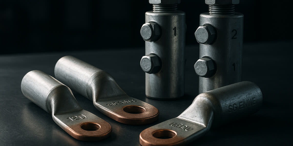 Bimetallic Cable Lugs & Shear Bolt Mechanical Connectors: Copper-to-Aluminum Transition Engineering, Galvanic Corrosion Prevention & High-Voltage Termination Guide