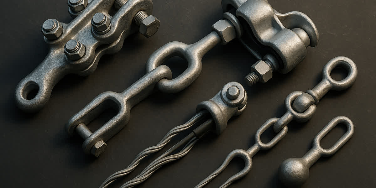 Overhead Line Fittings & Hardware Engineering Guide: Tension Clamps, Suspension Hardware, Mechanical Safety Factors and Conductor Fatigue Protection