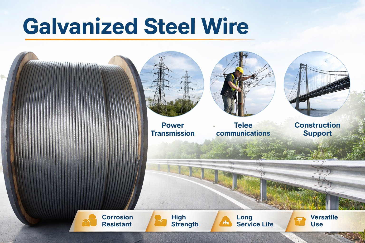 Galvanized Steel Wire: Applications, Specifications & IEC 61089 Standards Guide