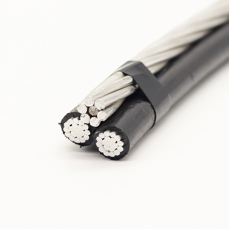 Factory Direct Sales of Cable Aluminio ACSR #3X4 "Periwinkle" Triplex Cable for Overhead ABC Cables