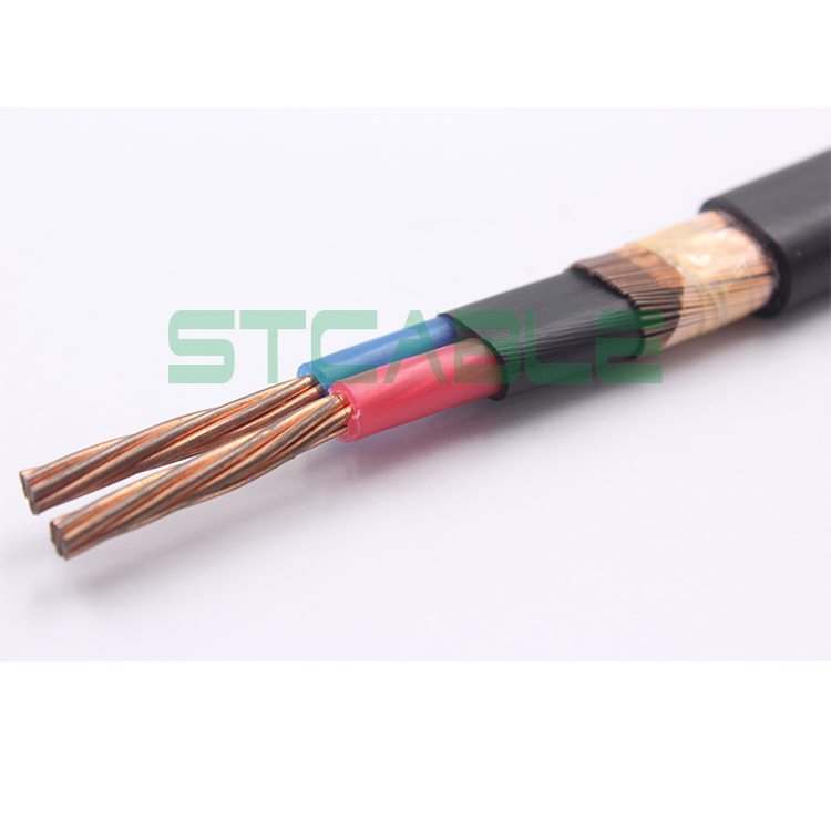 Two Core Copper Aluminum Communication Concentric Cable