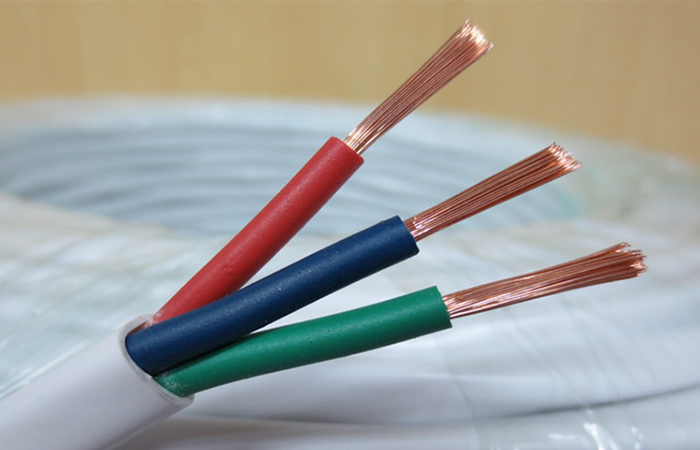 electric transmission PVC Insulation copper conductor flexible building wire and cable