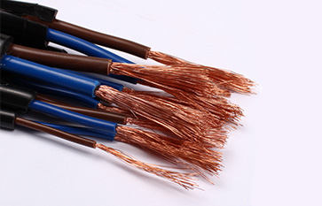 Copper core PVC insulation jointed flexible electrical wire
