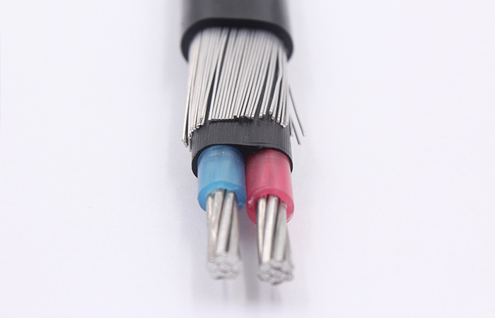 Aluminum conductor concentric cable