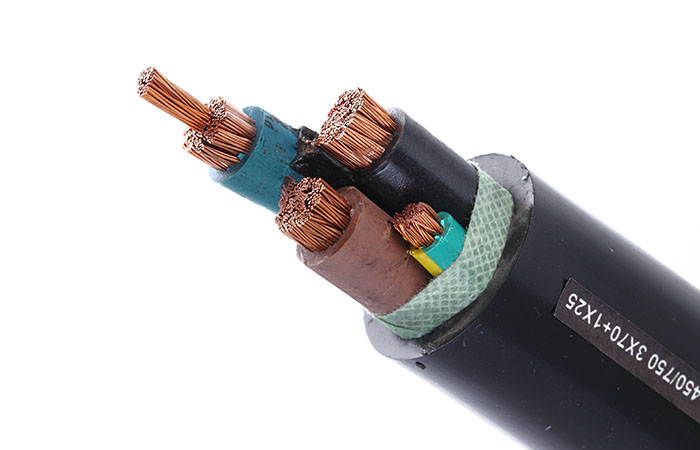 0.6/1kv Copper conductor XLPE insulated Steel Wire Armoured PVC sheathed Power Cable